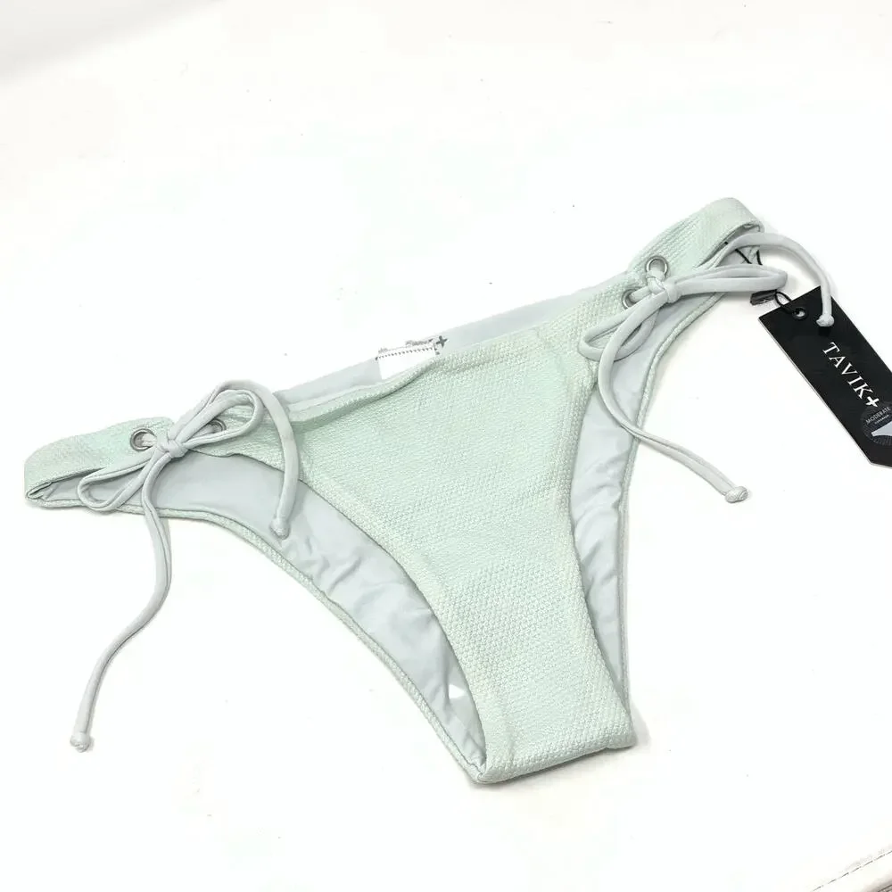 Tavik‎ Ricci Bottom Glossy Pique Light Blue Size Medium NEW